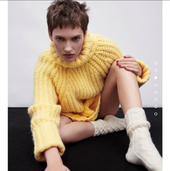 Zara Oversized knit sweater - Picture 6 of 16